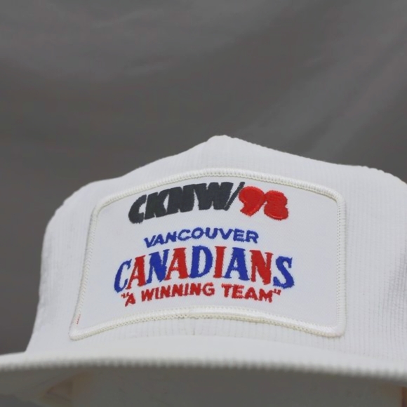 Vancouver Canadians Hat (VTG) - CKNW 98 Canadian Radio - Adult Snapback - Picture 2 of 8